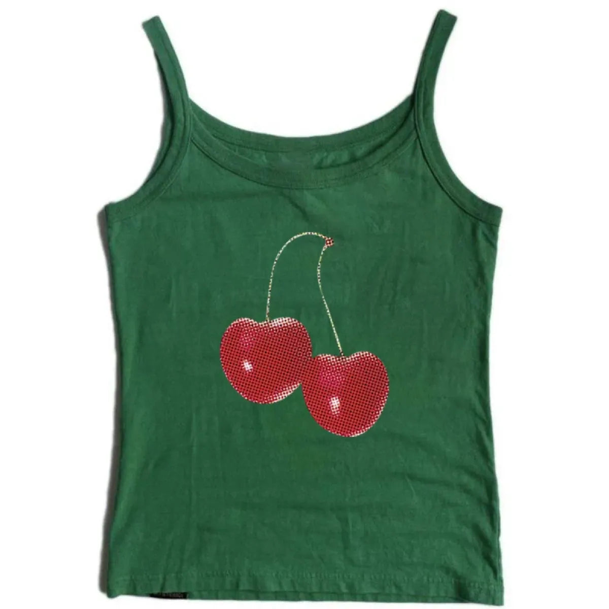 Harajuku Cherry Graphic Print T-Shirt - -