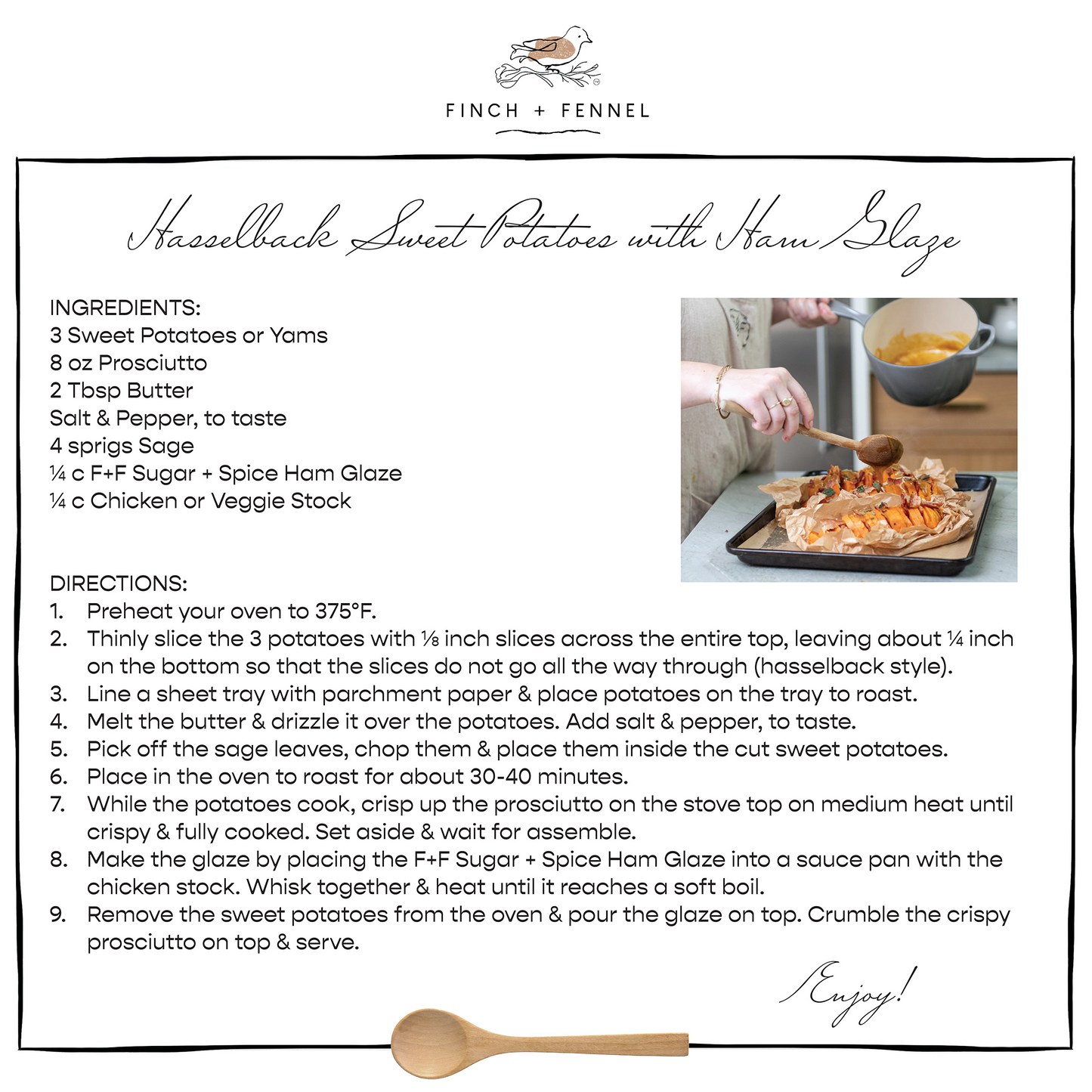 Sugar + Spice Ham Glaze | Finch & Fennel - - Kitchen & Bath