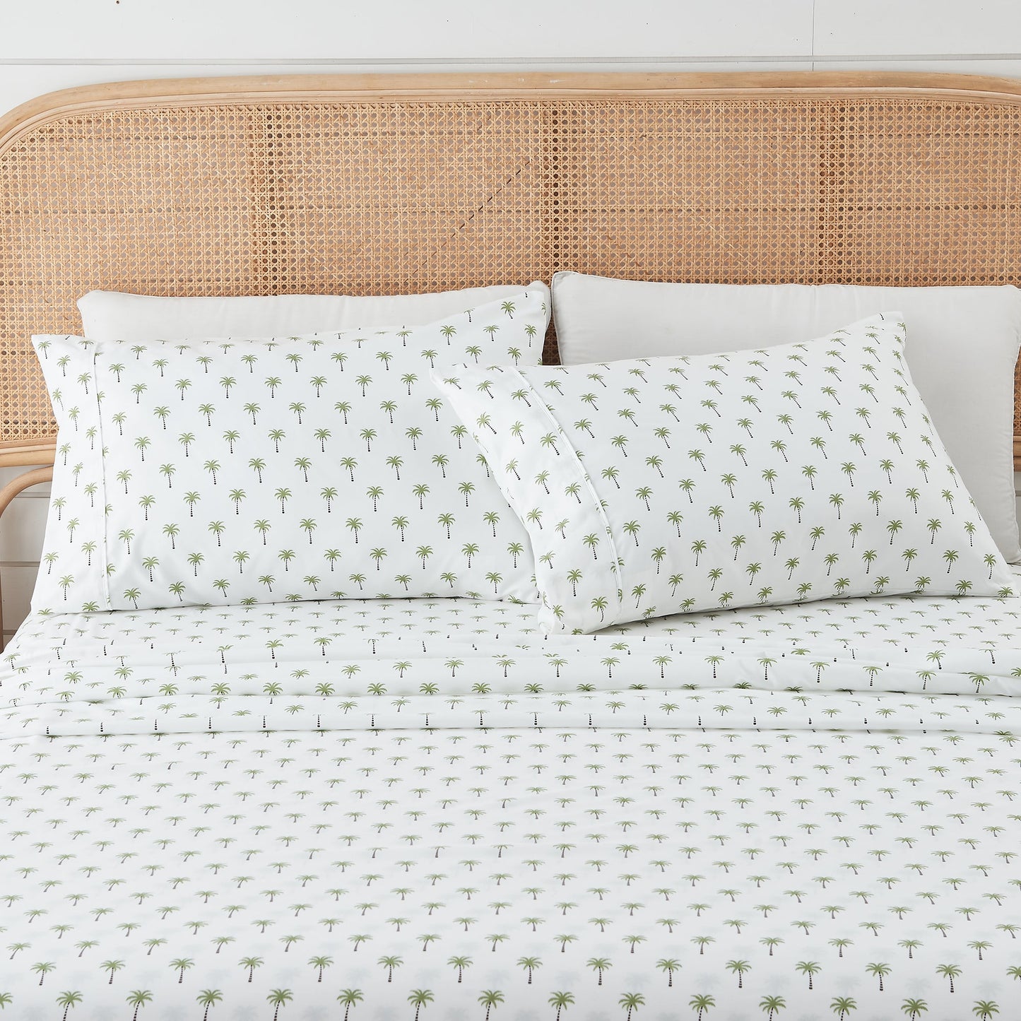 Coastal Printed Sheet Set - Newport Collection - Palm Tree - Bed Sheets