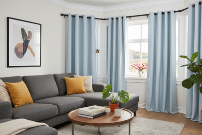 Heavy Duty 1 Inch L Shaped Corner Curtain Rod - - curtain rod
