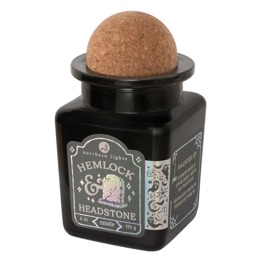 Hemlock & Headstone Soy Candle - - candle