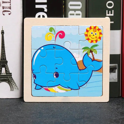 Kids Wooden 3D Puzzle - Kia Day Design
