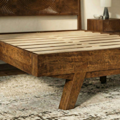 Harmony Solid Wood Bed Frame - - Bed Frame
