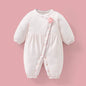 Newborn Baby Cotton Jumpsuit Pink 12-18M