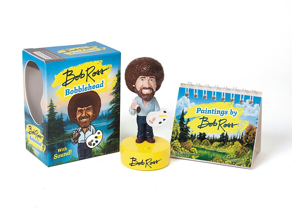 Bob Ross Bobblehead: With Sound! - - Gift Shoppe >> Book Nook >> Mini Kits
