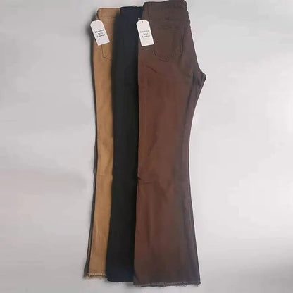 High Waist Flared Jeans - Kia Day Design