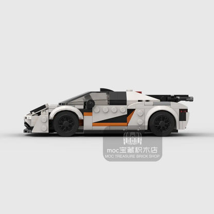 One Racing Sports Car Brick Toys Kia Day Design