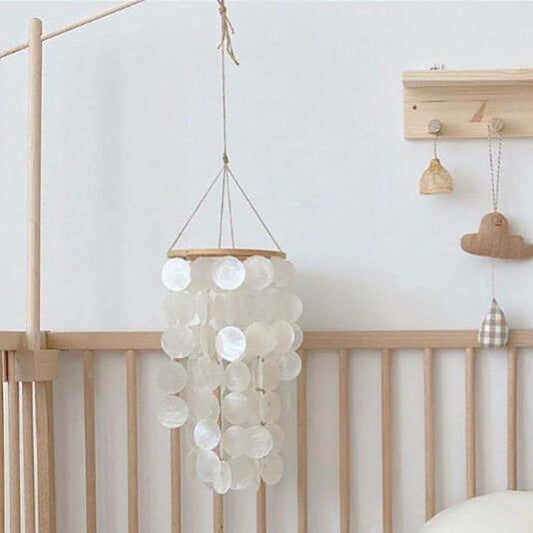 Shell Wind Chime Hanging Scandinavian Style Wind Chimes - - STDEAOQW183NS