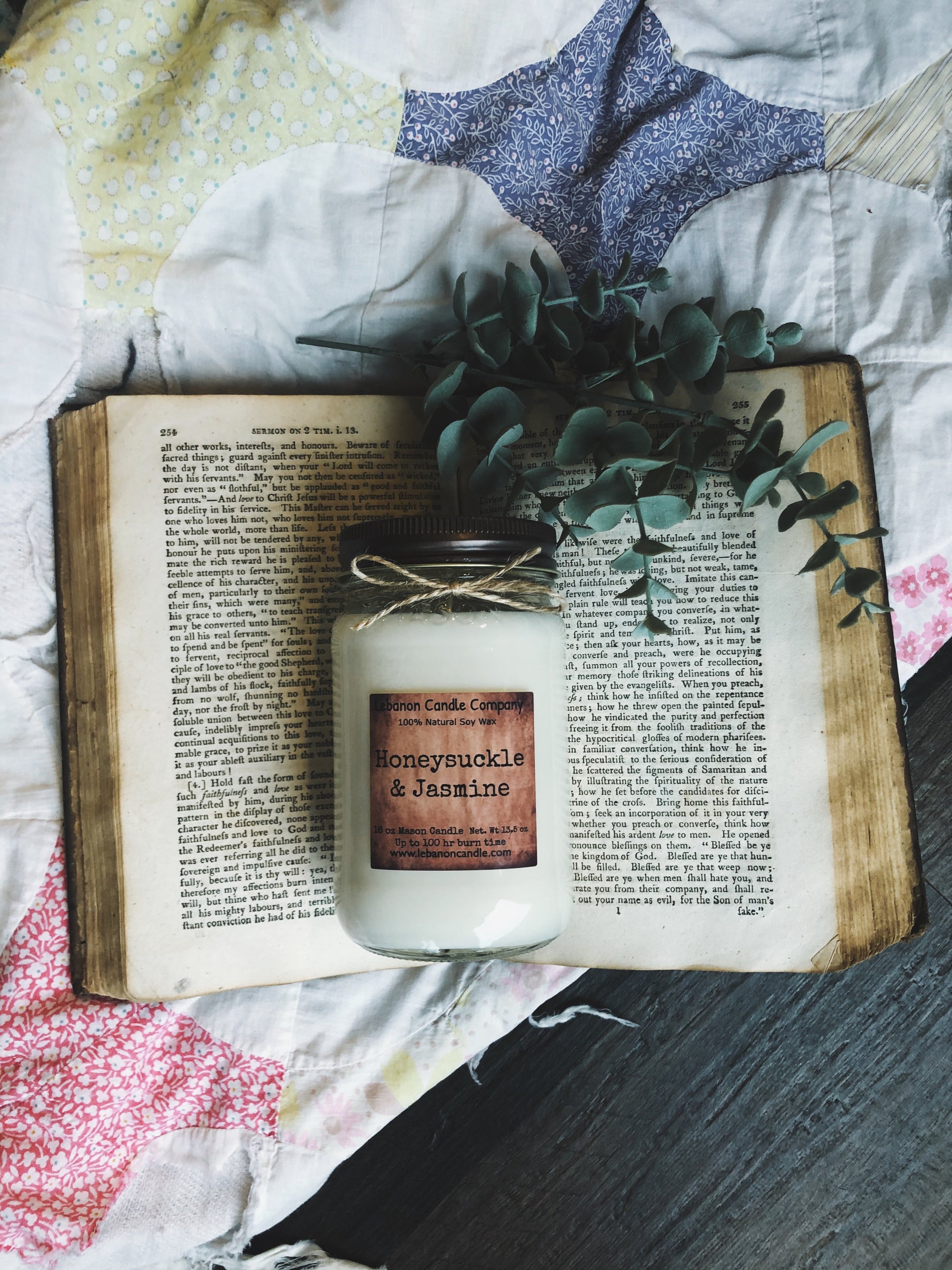 Honeysuckle & Jasmine Candle - - Candles & Melts