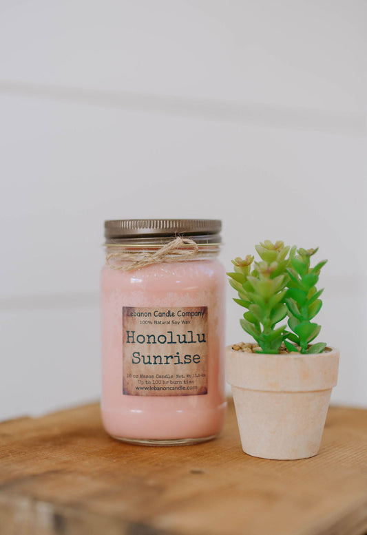 Honolulu Sunrise Candle - - Candles & Melts