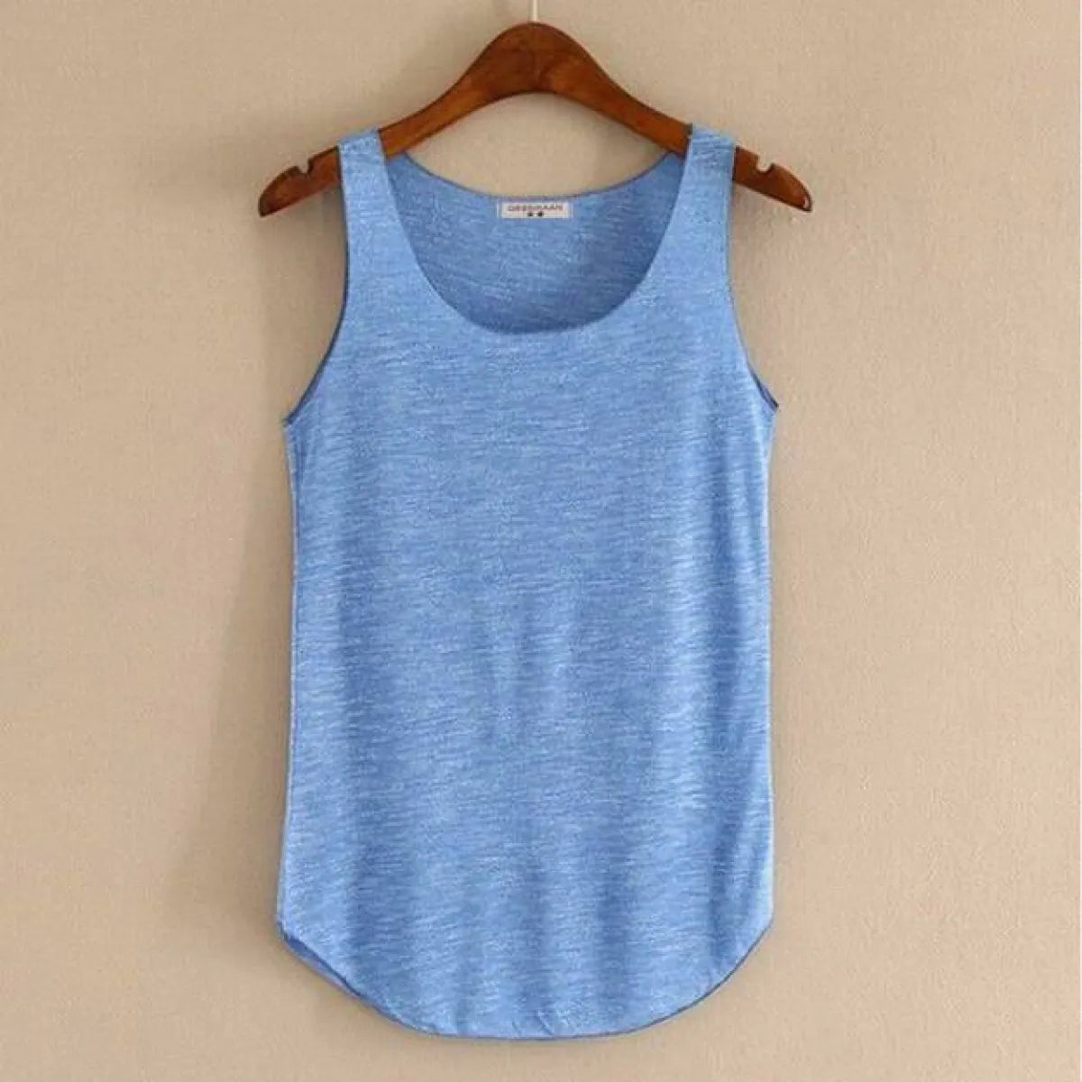 Hot Summer Fitness Tanks - One Size Blue -