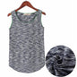Hot Summer Fitness Tanks - One Size Grey -