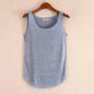 Hot Summer Fitness Tanks - One Size Gray -