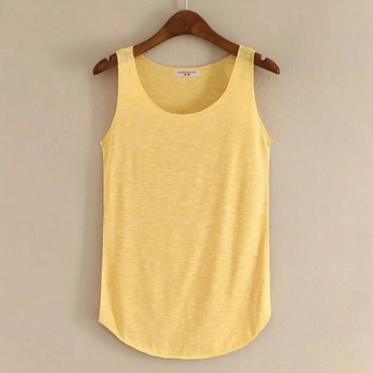 Hot Summer Fitness Tanks - One Size Yellow -