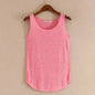 Hot Summer Fitness Tanks - One Size Rose -