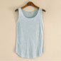 Hot Summer Fitness Tanks - One Size Light Grey -