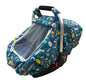 Baby Car Seat Cover blue