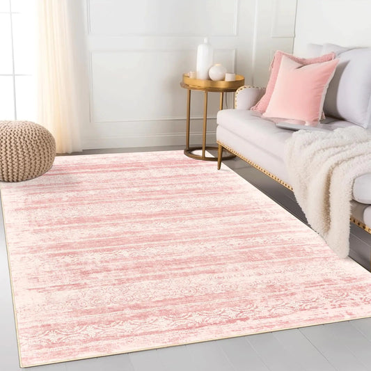 Pink Large Area Rugs - Kia Day Design