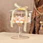 European Style Tall Transparent Glass Candy Jar with Lid - Kia Day Design
