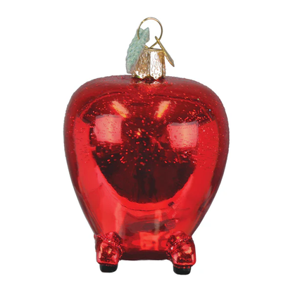 Lowly Worm's Applecar Ornament - - Christmas >> Ornaments >> Glass