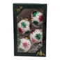 Krebs Value Glass Ornament 4 pack - Paint Splatter - Default Title - Christmas >> Ornaments >> Glass
