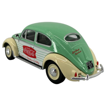 Volkswagen Beetle 1:43 Coca-Cola Retro Edition - - Christmas >> Villages >> Accessories