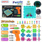 3D Mosaic Puzzle Building Set with Tools - Kia Day Design