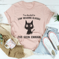 Decided to Stop Wearing Glasses Seen Enough Tee - Heather Prism Peach - shirt