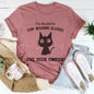 Decided to Stop Wearing Glasses Seen Enough Tee - Mauve - shirt