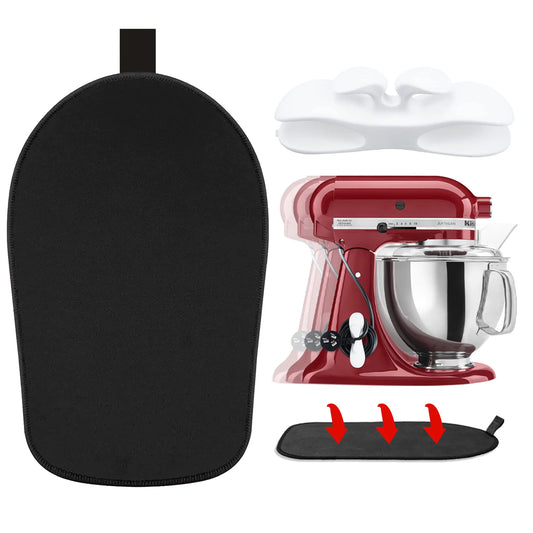 Mixer Slider Mat for Kitchenaid Stand Mixer with Bendable Cord Organizer - - Accessories