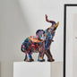 Chromapachy Graffiti Colorful Elephant Sculpture Kia Day Design