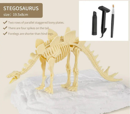 Dinosaur Fossils Archaeological Excavation Toy Kia Day Design