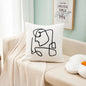 Floral Embroidered Pillow - Kia Day Design