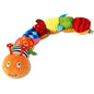 Musical Caterpillar Plush Toy Orange