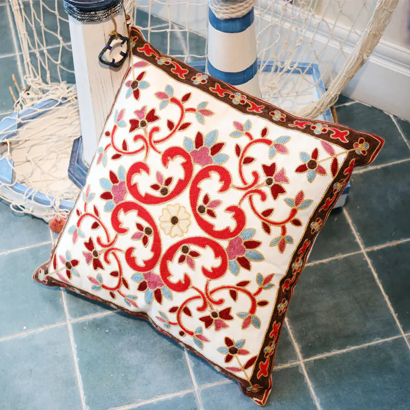 American Cotton Decorative Pillow Cover for Sofa Kia Day Design