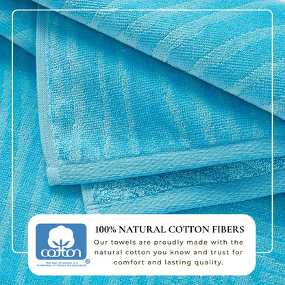 Cotton Velour Beach Towel - Maui Collection - - Beach Towels