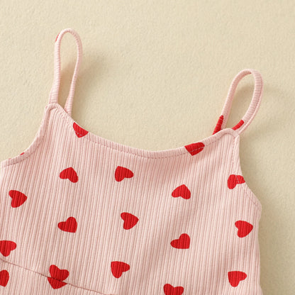 Valentines Day Romper For Toddlers