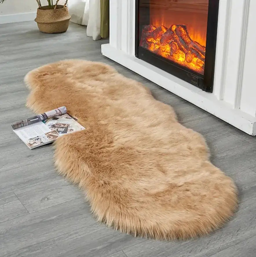 Fluffy Floor Rug Kia Day Design