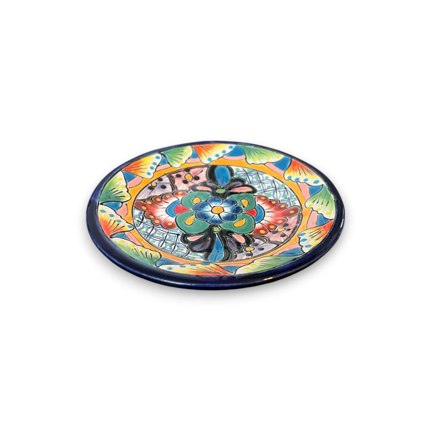 Handmade Talavera 12-Piece Dinnerware Set Mexican Pottery for 4 - - Talavera Dinnerware Set