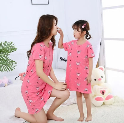 Summer Girls Nightgown Pajamas - Kia Day Design