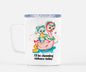 I'll Be Choosing Violence Today Mug - White (Travel Mug) - Drinkware