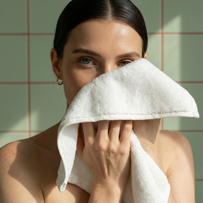 Ultraplush Australian Cotton Towels - White Washcloths (set of 2) - Home - Bath
