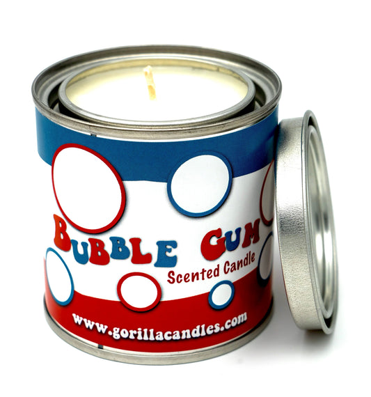 Bubble Gum Scented Retro Candle Bazooka Bubble Gum - - candle