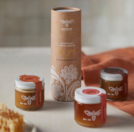 Honey Flight Savory Selection - Single Flight - Infused/Enriched Honey