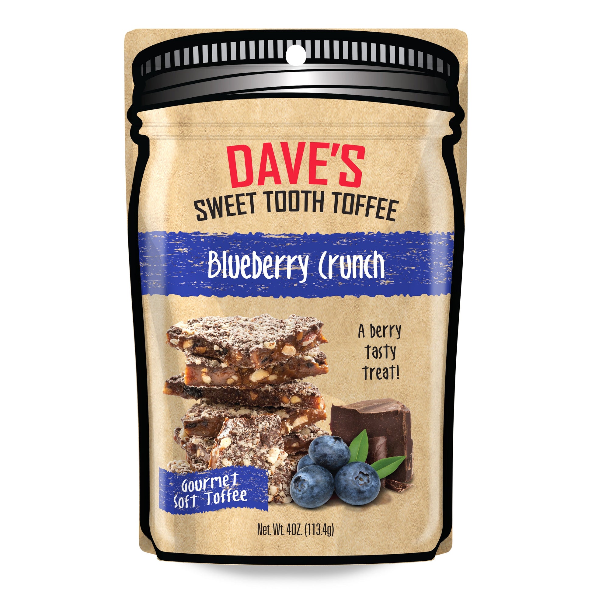 Blueberry Crunch- Dave's Sweet Tooth Toffee- {{Product type}}