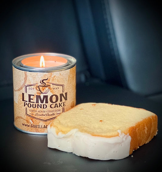 Lemon Pound Cake Soy Candle - - candle