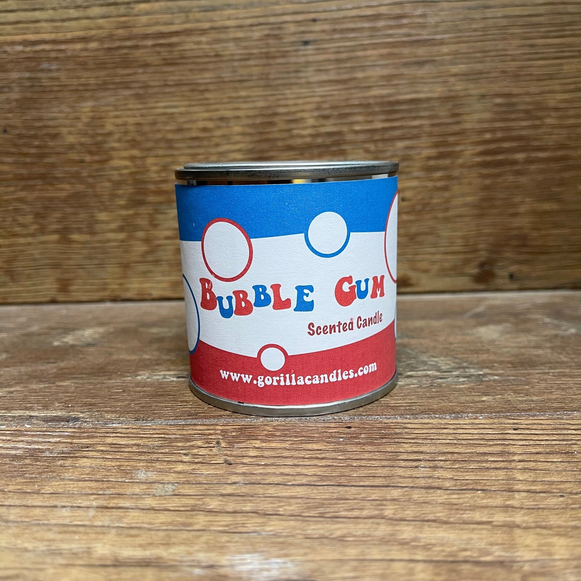Bubble Gum Scented Retro Candle Bazooka Bubble Gum - - candle