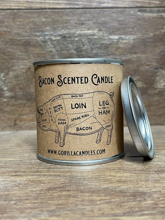 Bacon Scented Candle - - 1/2 Pint Candles