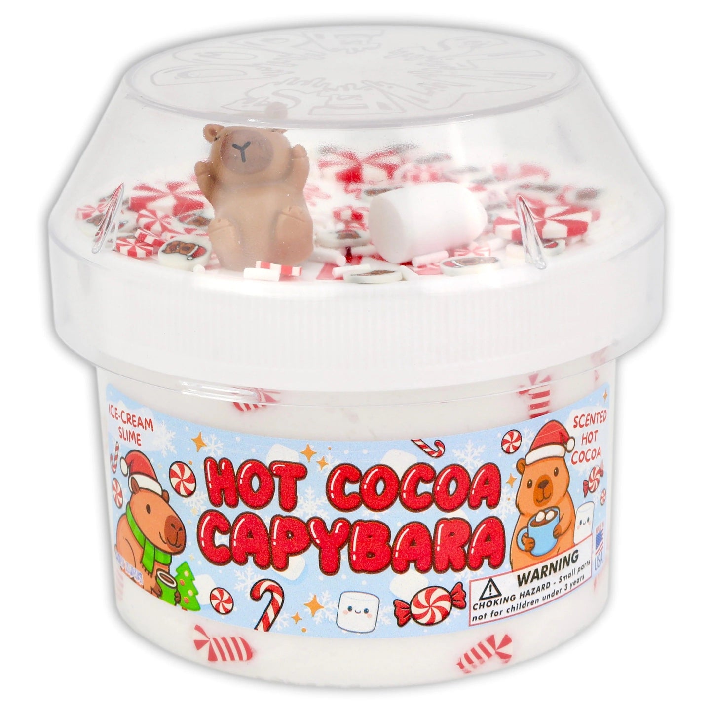 Hot Cocoa Capybara Dope Slime - - Accessories