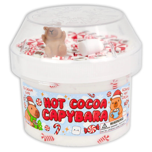 Hot Cocoa Capybara Dope Slime - - toy